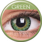 ColourVue 3 Tones - Green (2 čočky tříměsíční) - nedioptrické